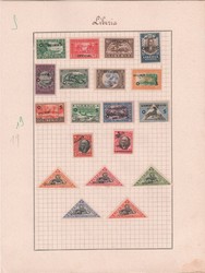 The Tunisia Post Office Collection of Liberia 1892 to 1928page 5 - ...