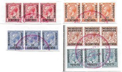 2890: Great Britain British Post in Morocco - Collections