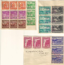 1940 2nd Buenos Aires Peace Conference set of 8 overprinted MUESTRA ...