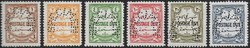 1929 Postage Due set of 6 perforated SPECIMEN type P5 ~ SGD189s/D194s ...