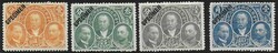 1923 Constitution set of 4 overprinted SPECIMEN type 5 ~ SG362s/365s ...
