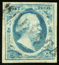 4610010: 荷蘭1852 King William III - Cancellations and seals