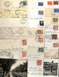PRENTBRIEFKAARTEN, ca. 185 nieuwe en verzonden meest oude ...