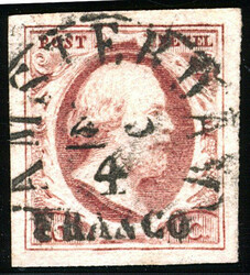 4610010: 荷蘭1852 King William III