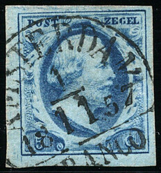 AMSTERDAM B type I (de H/S 50) op 5 cent nr. 1j-Pl.III-66. Vol tot ...