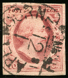 APELDOORN C type I (de H/S 125) op 10 cent nr. 2g-Pl.IV-99. Prachtex. ...