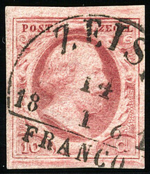 4610010: 荷蘭1852 King William III