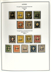 ACORES and MADEIRA 1868-2010, o/*/** in 2 Davo albums including ...