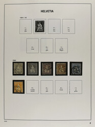 SWITZERLAND 1862-2012 o/*/**, in 5 albums with mainly average ...