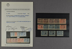 P31/P43, De Ruyter ½ cent t/m 1 gulden, complete postfrisse ...