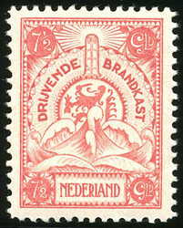 BK1/BK7, 15 cent t/m 7½ gulden, complete postfrisse prachtserie. € ...