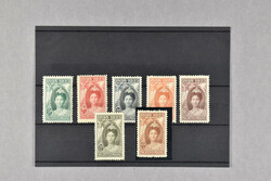 104/110, Jubileum 1923, postfrisse prachtserie. € 745