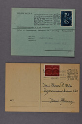 Enkelfrankeringen Germaanse symbolen op lokaal te 's-Gravenhage ...