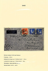 NED. NIEUW-GUINEA 1905-1963, uitgebreide, zeer goed gedocumenteerde ...