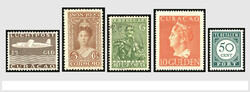 CURACAO 1873-1949, o/*/** verzameling in een Davo album met diverse ...