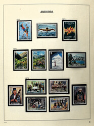 FRENCH ANDORRA AND SPANISH ANDORRA 1928-2000, */** both areas often ...