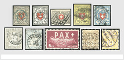 SWITZERLAND 1854-2007, used collection in 2 Davo albums with several ...