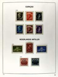 NEDERLANDSE ANTILLEN 1950-2010, postfrisse verzameling in 3 Davo ...