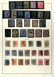 FINLAND 1856-2006 o/*/**, in 3 thick dealer-books and on pages ...