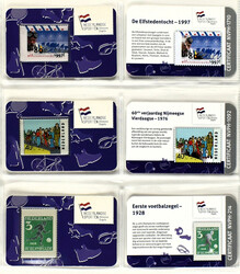 NEDERLAND, "Massief" Zilveren zegels, officiële uitgiften van PostNL ...