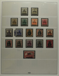 DANZIG, SAAR and MEMEL 1920-1958, o/*/** collection in 2 albums with ...