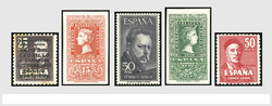 SPAIN 1850-2005, o/*/** in 8 albums, 1 binder, 1 stockbook and on ...