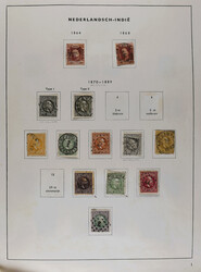 O.G.D. 1864-1962, o/* 3 collecties op albumbladen met aardig ...