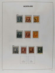 NEDERLAND 1852-2010 o/*/**, verzameling in 6 Davo albums waarbij ...