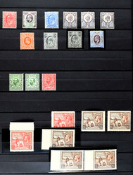 GREAT BRITAIN 1840-1966, o/*/** in 2 thick stockbooks with several ...