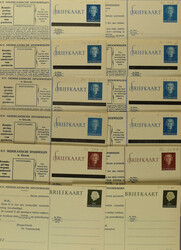 POSTHISTORIE, 100 Spoorweg-briefkaarten waarbij aardige ex en ...