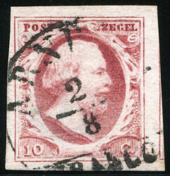 2b-Pl.I-47, breed tot zeer breed gerand prachtex. met klein deel ...