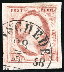 2g-Pl.IV-46, breed tot zeer breed gerande, beschaafd gestempelde ...