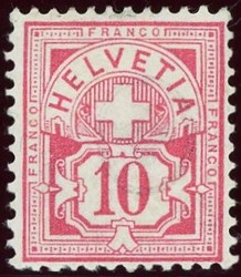 5655148: Schweiz Ziffermuster
