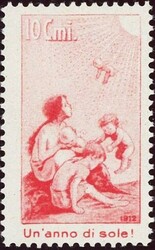 1912: PJ-Vorläufer ital. Text, sauber postfrisch; gut zentriert  und ...