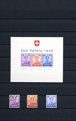 Einsteckalbum mit Blocks und Zuschlagsausgaben ab 1936,  anscheinend ...