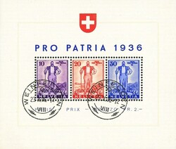 5658: Switzerland Souvenir Sheets - Souvenir / miniature sheetlets