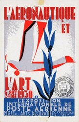 1930: 1. Exposition internationale de poste aérienne, OK „l‘  ...