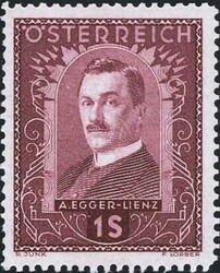 1932: Österreichische Maler, komplette Serie, sauber  postfrisch; ...