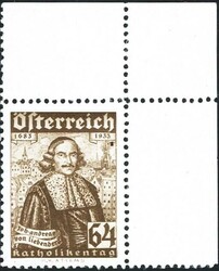 1933: Katholikentag, Serie in Bogenecken, postfrisch, Kat.  ANK: ...