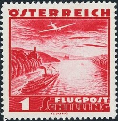 1935: Flugpost-Serie, komplett, sauber postfrisch; Kat:  ...