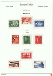 Europa CEPT-Sammlung ab Mitläufer 1933-1988 in 3  Leuchtturm ...