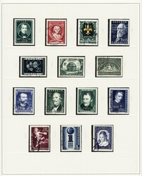 Nachlass Kiste mit 5 Vordruckalben div. Firmen 1950-2004,  ...