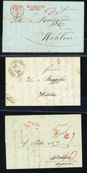Schachtel mit 28 Briefen aus dem Wohlener Archiv (Isler&amp;Co.) ...