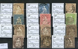 Lot mit 30 Strubeli verschiedener Druckperioden, dabei auch bessere ...