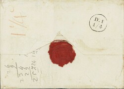 1839: Gr. K2 WOHLEN mit Stern und Verzierung auf ...