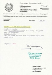 1948: Landschaftsbilder, Farbänderungen: Viererblock- Serie mit ...