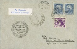 1935: 3. Pendelfahrt, brasilianische Post vom 28.XI., ...