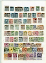 Belgien: Sammlung von ca. 1500 verschiedenen gestempelten Marken ab ...