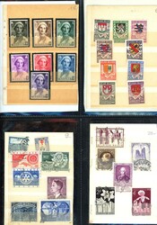 Belgien: kleiner, alter Händlerposten aus den 80er Jahren; lose ...