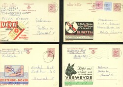 Belgien: kleiner, alter Händlerposten aus den 80er Jahren; lose ...